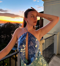 Ocean Muse Sequin Mini Dress