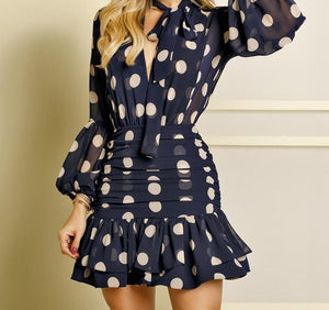 Marla Polka dot dress