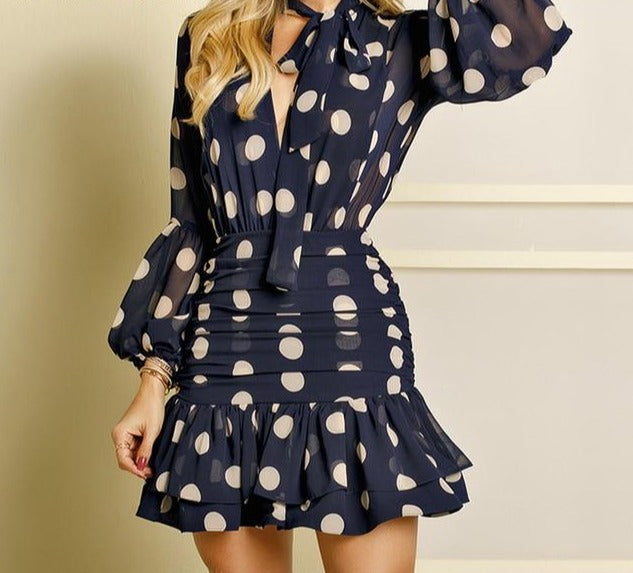 Marla Polka dot dress